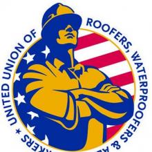 Roofers and Waterproofers Local 33 Logo